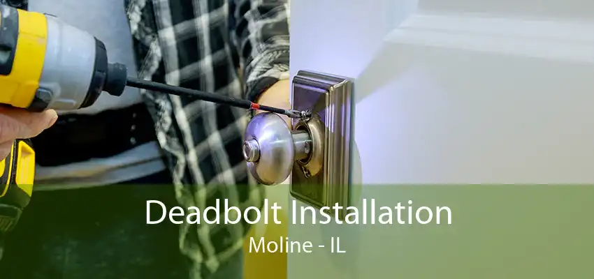 Deadbolt Installation Moline - IL